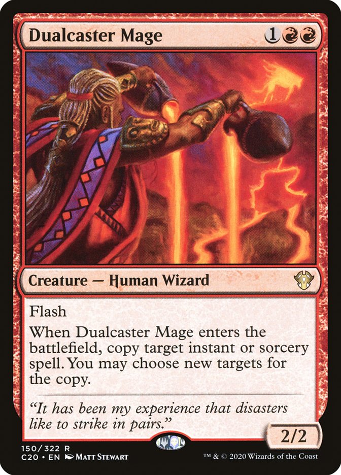 Dualcaster Mage [Commander 2020] | Tabernacle Games