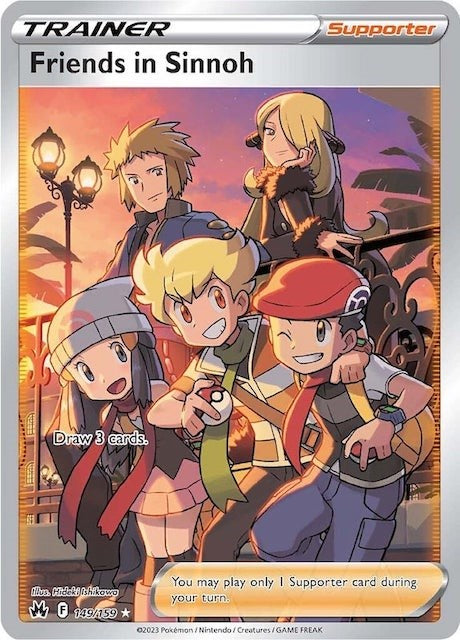 Friends in Sinnoh (149/159) (Full Art) [Sword & Shield: Crown Zenith] | Tabernacle Games