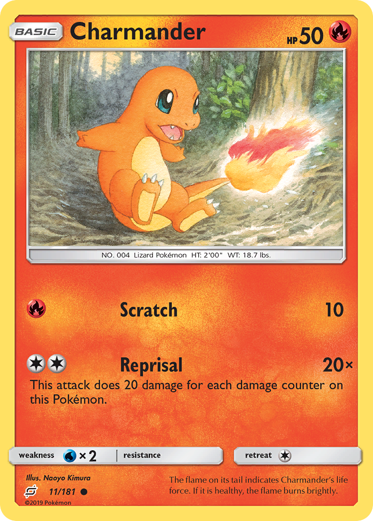 Charmander (11/181) [Sun & Moon: Team Up] | Tabernacle Games