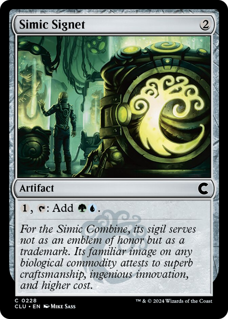 Simic Signet [Ravnica: Clue Edition] | Tabernacle Games