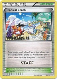 Tropical Beach (BW28) (Staff) [Black & White: Black Star Promos] | Tabernacle Games