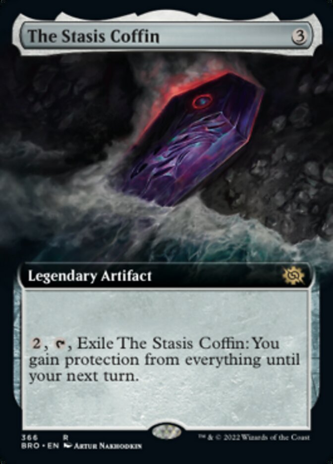 The Stasis Coffin (Extended Art) [The Brothers' War] | Tabernacle Games