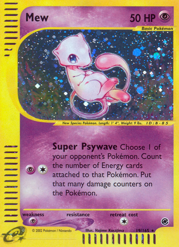 Mew (19/165) [Expedition: Base Set] | Tabernacle Games