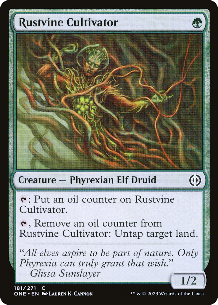 Rustvine Cultivator [Phyrexia: All Will Be One] | Tabernacle Games