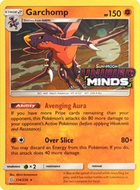 Garchomp (114/236) (Cosmos Holo) [Sun & Moon: Unified Minds] | Tabernacle Games