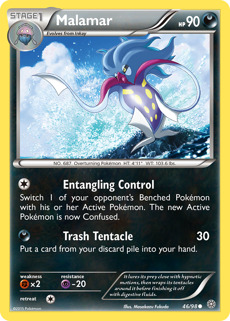 Malamar (46/98) [XY: Ancient Origins] | Tabernacle Games