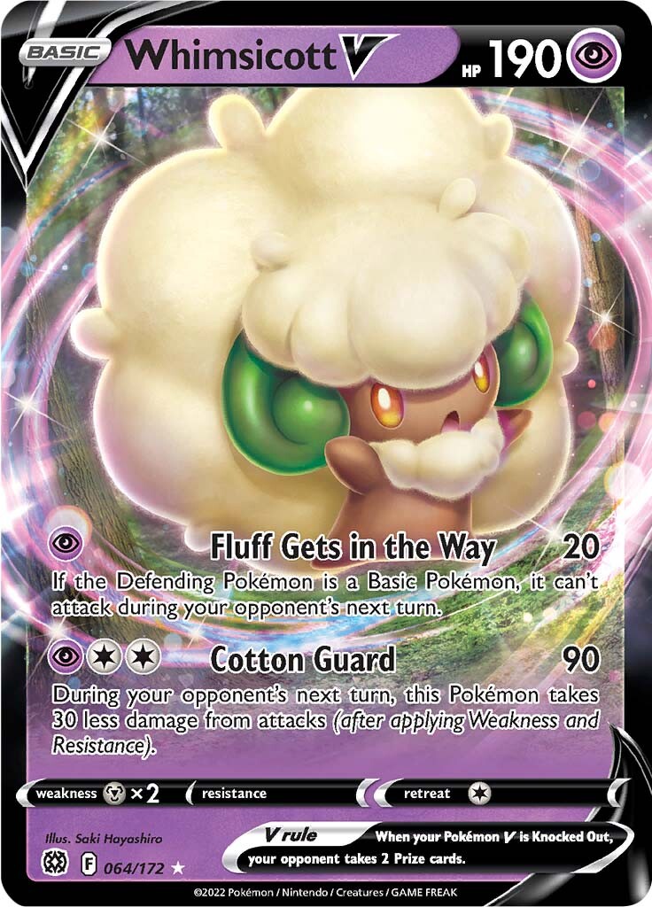 Whimsicott V (064/172) [Sword & Shield: Brilliant Stars] | Tabernacle Games