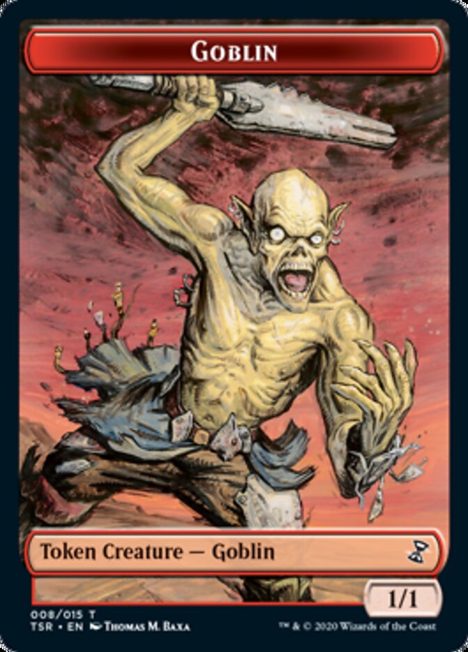 Goblin Token [Time Spiral Remastered Tokens] | Tabernacle Games