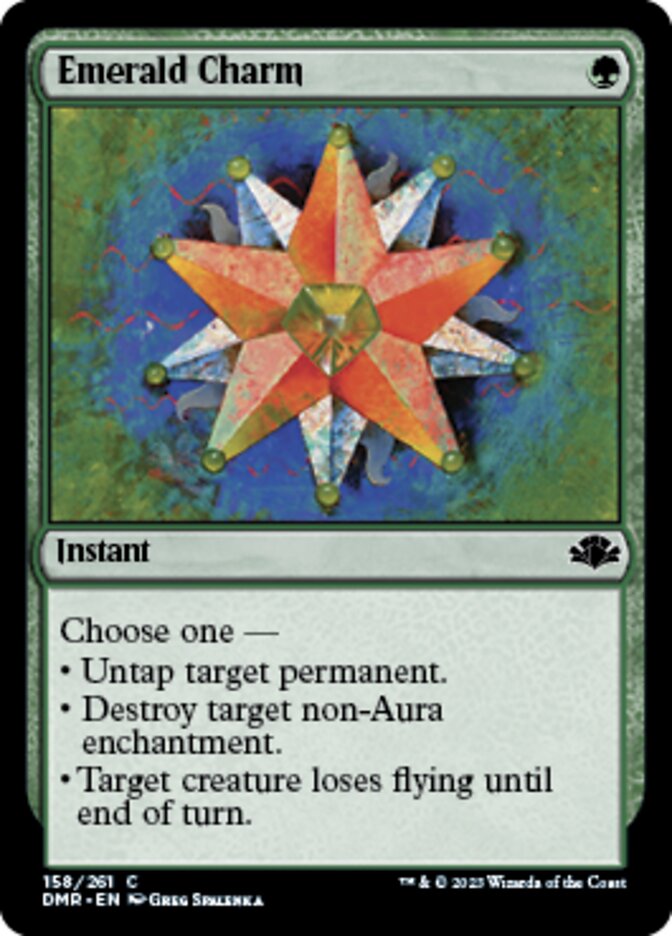 Emerald Charm [Dominaria Remastered] | Tabernacle Games