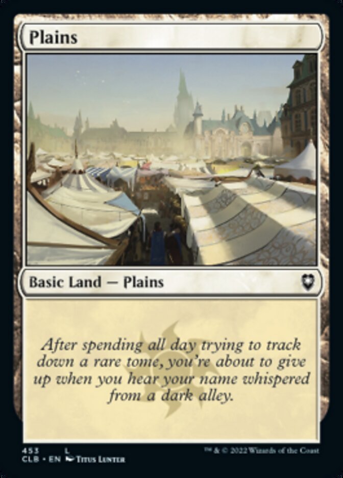 Plains (453) [Commander Legends: Battle for Baldur's Gate] | Tabernacle Games