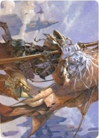 Sea Gate Banneret Art Card [Zendikar Rising Art Series] | Tabernacle Games
