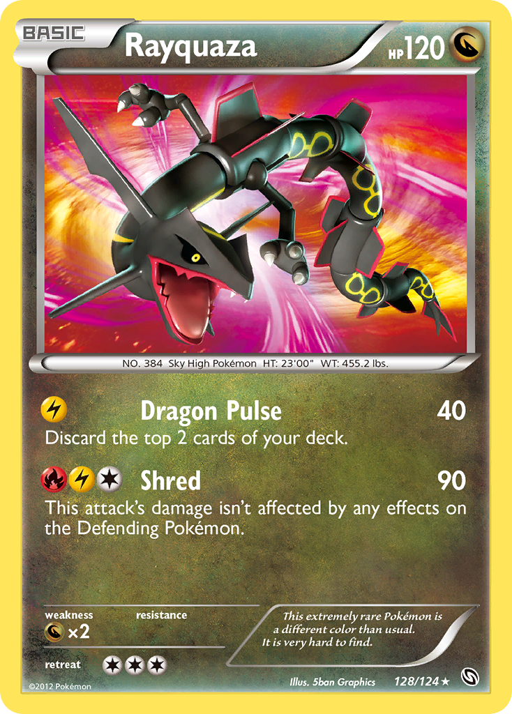 Rayquaza (128/124) [Black & White: Dragons Exalted] | Tabernacle Games