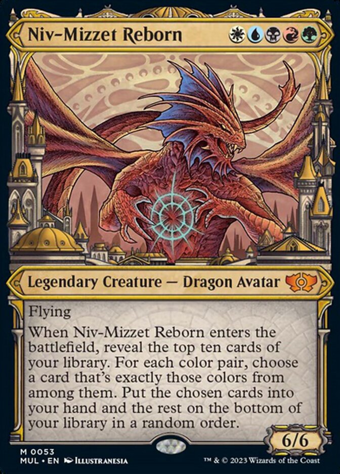 Niv-Mizzet Reborn [Multiverse Legends] | Tabernacle Games