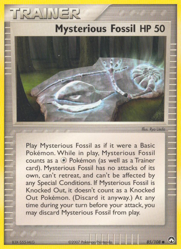 Mysterious Fossil (85/108) [EX: Power Keepers] | Tabernacle Games