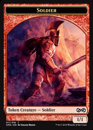 Soldier Token [Ultimate Masters Tokens] | Tabernacle Games