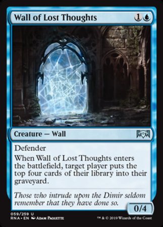 Wall of Lost Thoughts [Ravnica Allegiance] | Tabernacle Games