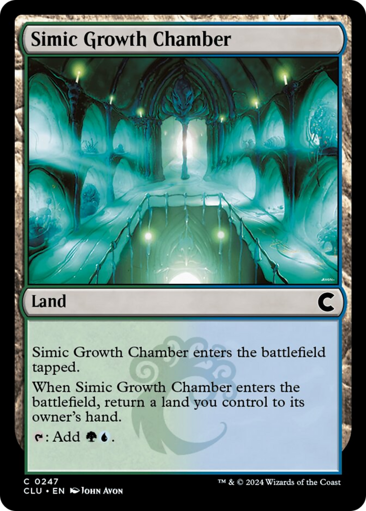 Simic Growth Chamber [Ravnica: Clue Edition] | Tabernacle Games