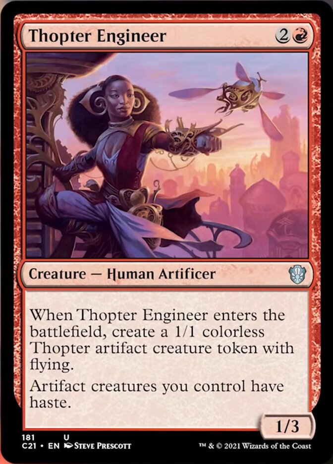 Thopter Engineer [Commander 2021] | Tabernacle Games
