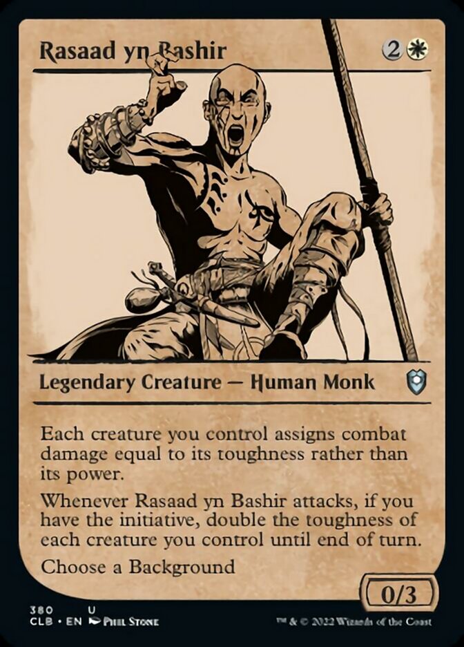 Rasaad yn Bashir (Showcase) [Commander Legends: Battle for Baldur's Gate] | Tabernacle Games