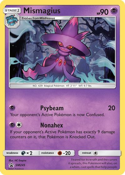 Mismagius (SM245) [Sun & Moon: Black Star Promos] | Tabernacle Games