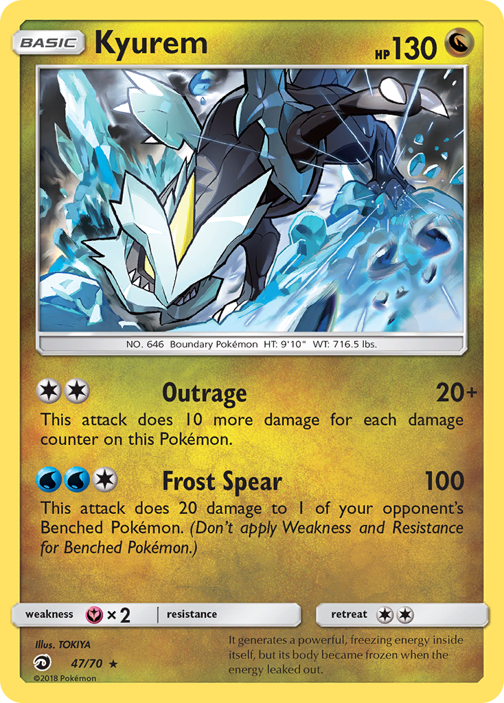 Kyurem (47/70) [Sun & Moon: Dragon Majesty] | Tabernacle Games