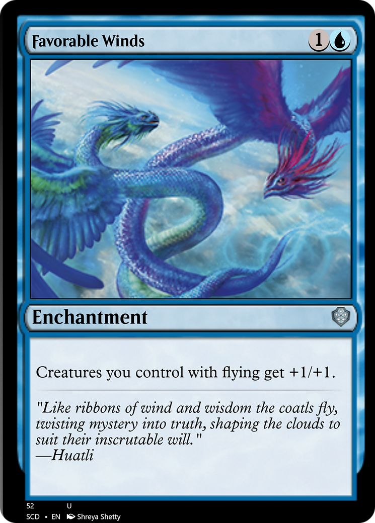 Favorable Winds [Starter Commander Decks] | Tabernacle Games
