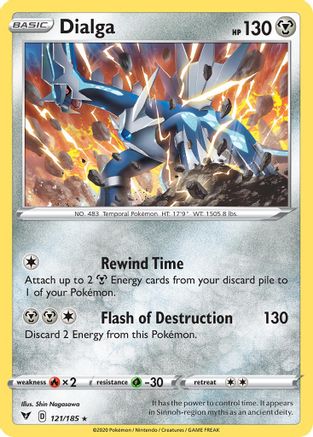 Dialga (121/185) (Theme Deck Exclusive) [Sword & Shield: Vivid Voltage] | Tabernacle Games