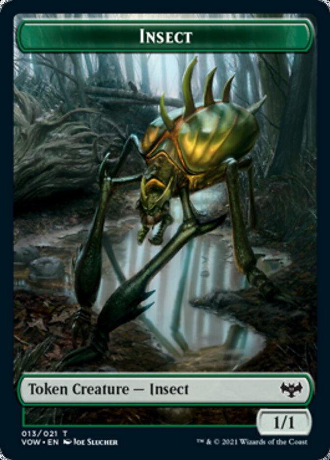 Insect Token [Innistrad: Crimson Vow Tokens] | Tabernacle Games
