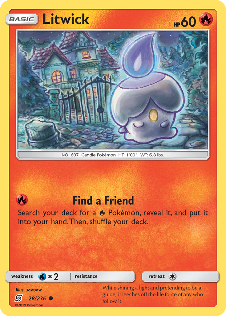 Litwick (28/236) [Sun & Moon: Unified Minds] | Tabernacle Games