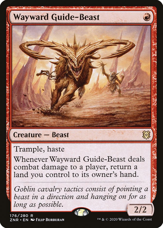 Wayward Guide-Beast [Zendikar Rising] | Tabernacle Games