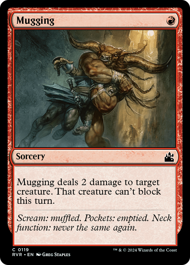 Mugging [Ravnica Remastered] | Tabernacle Games