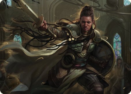 Shanna, Purifying Blade Art Card 1 [Dominaria United Art Series] | Tabernacle Games