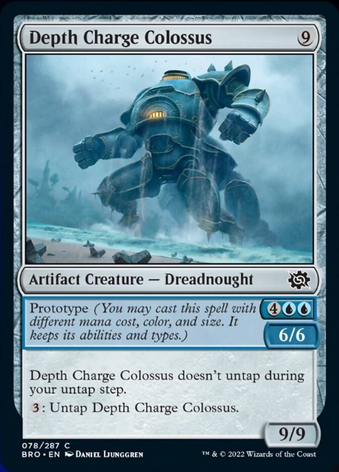Depth Charge Colossus [The Brothers' War] | Tabernacle Games