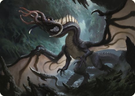 Brainstealer Dragon Art Card [Commander Legends: Battle for Baldur's Gate Art Series] | Tabernacle Games