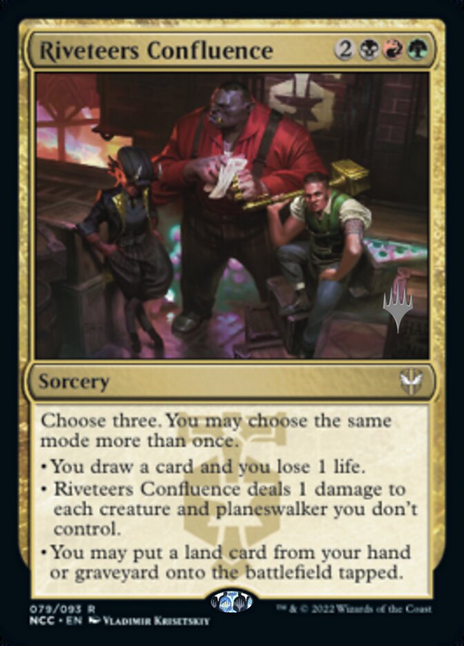 Riveteers Confluence (Promo Pack) [Streets of New Capenna Commander Promos] | Tabernacle Games