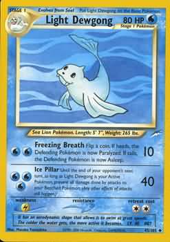 Light Dewgong (45/105) [Neo Destiny Unlimited] | Tabernacle Games