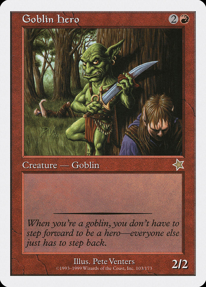 Goblin Hero [Starter 1999] | Tabernacle Games