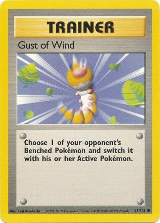 Gust of Wind (93/102) [Base Set Unlimited] | Tabernacle Games