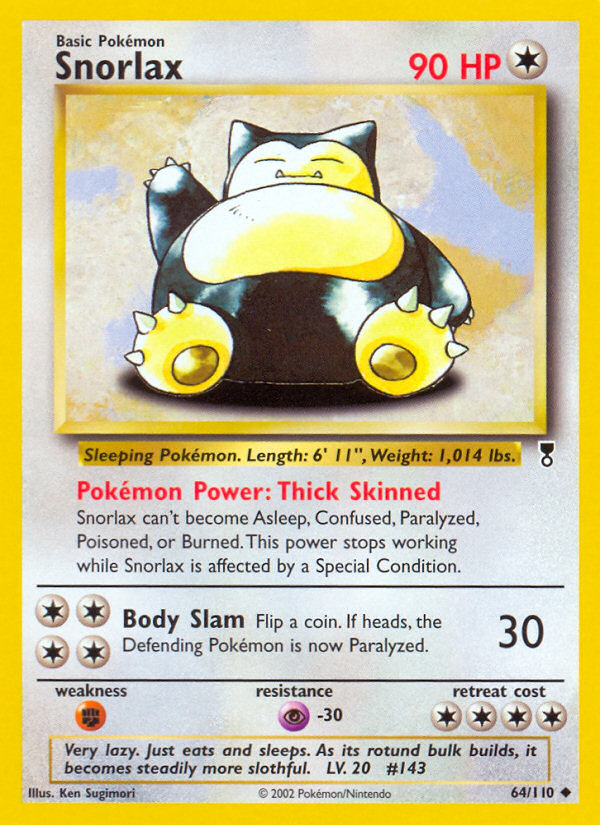 Snorlax (64/110) [Legendary Collection] | Tabernacle Games