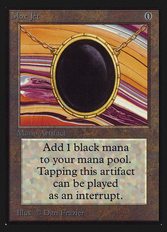 Mox Jet (Black Stone) [International Collectors’ Edition] | Tabernacle Games