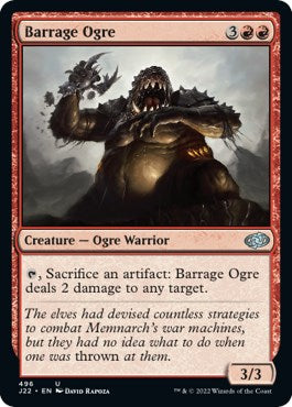 Barrage Ogre [Jumpstart 2022] | Tabernacle Games