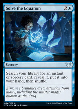 Solve the Equation [Strixhaven: School of Mages] | Tabernacle Games