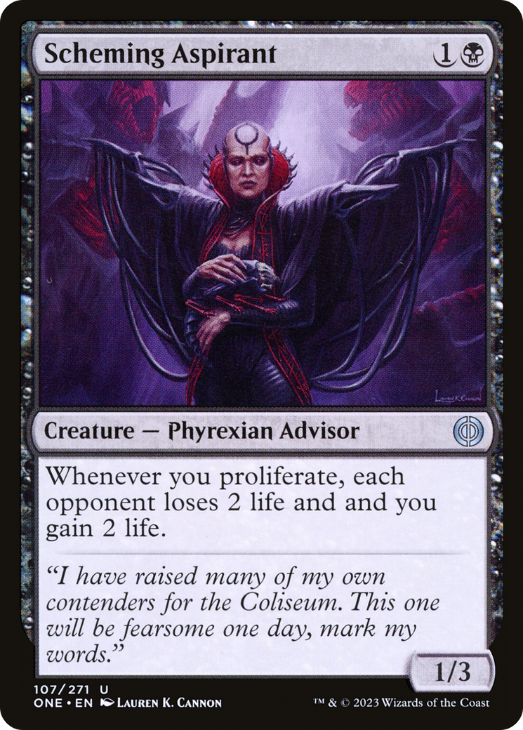 Scheming Aspirant [Phyrexia: All Will Be One] | Tabernacle Games