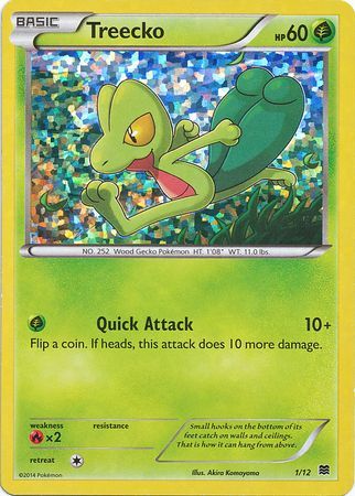 Treecko (1/12) [McDonald's Promos: 2015 Collection] | Tabernacle Games