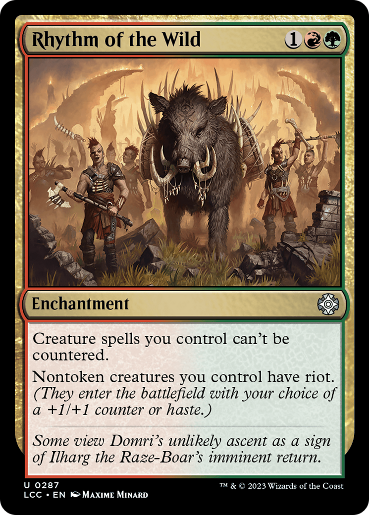 Rhythm of the Wild [The Lost Caverns of Ixalan Commander] | Tabernacle Games