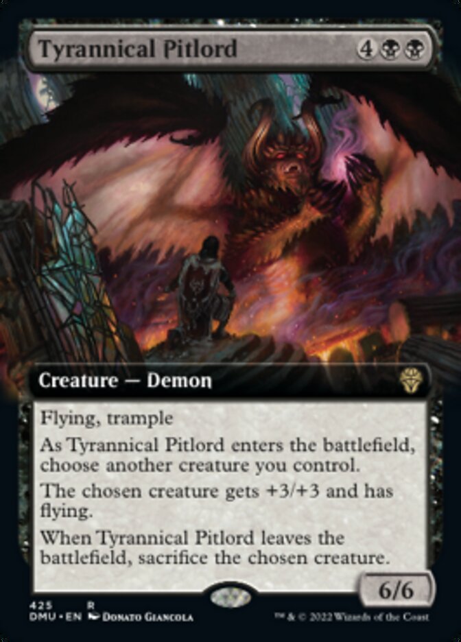 Tyrannical Pitlord (Extended Art) [Dominaria United] | Tabernacle Games