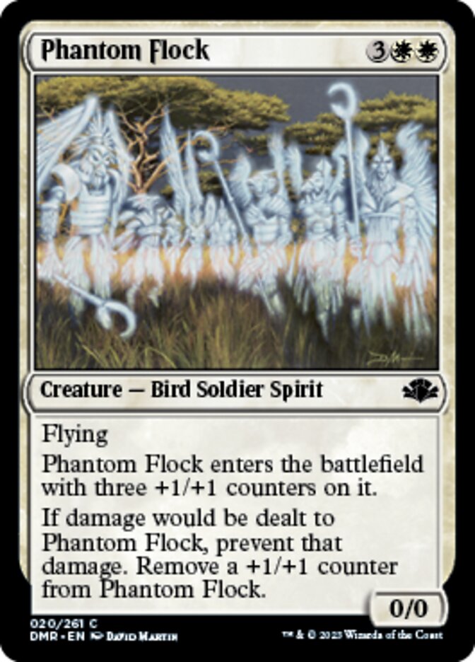 Phantom Flock [Dominaria Remastered] | Tabernacle Games