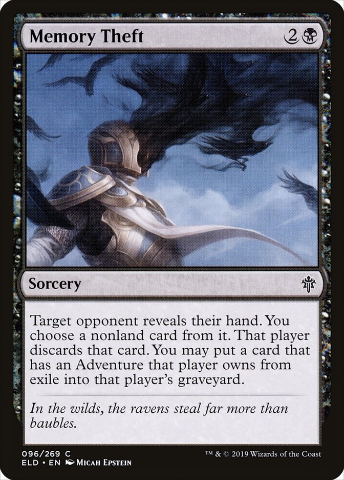 Memory Theft [Throne of Eldraine] | Tabernacle Games