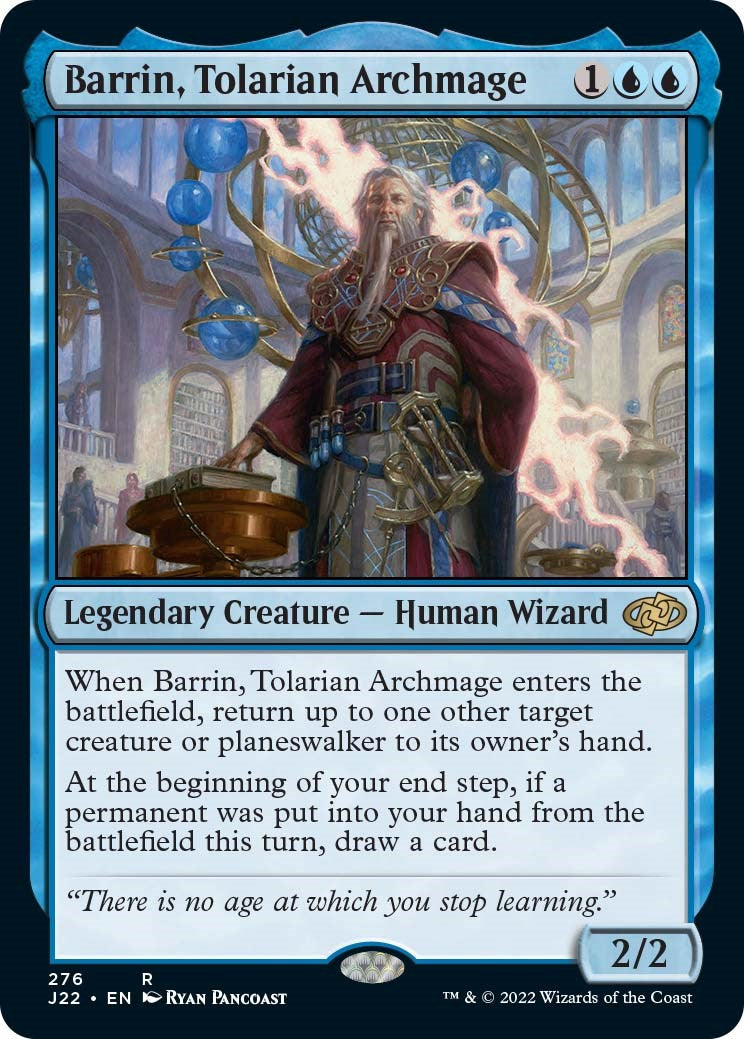 Barrin, Tolarian Archmage [Jumpstart 2022] | Tabernacle Games