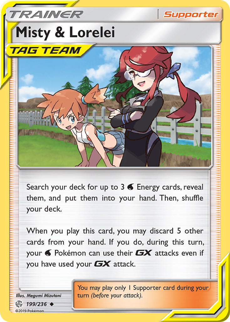 Misty & Lorelei (199/236) [Sun & Moon: Cosmic Eclipse] | Tabernacle Games